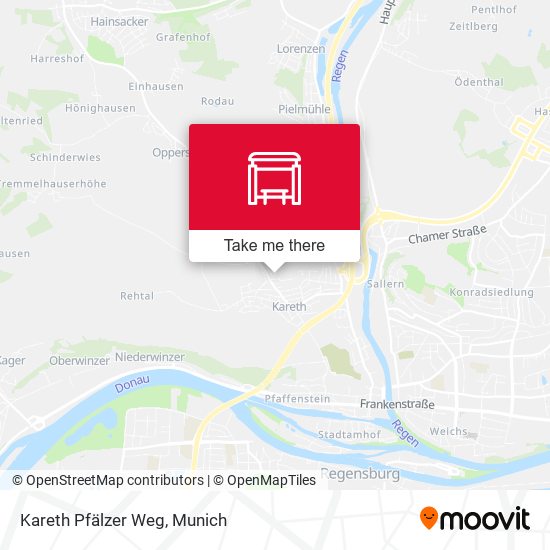 Kareth Pfälzer Weg map