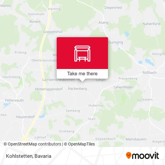 Карта Kohlstetten