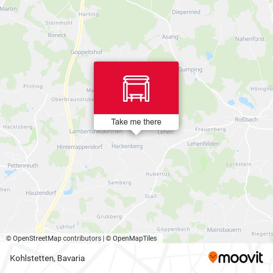 Карта Kohlstetten