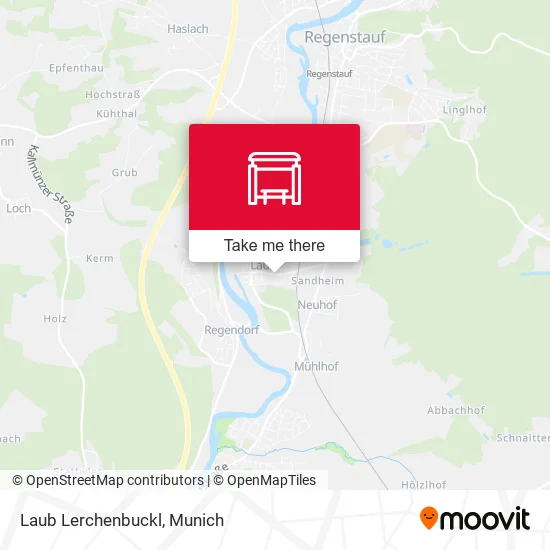 Карта Laub Lerchenbuckl