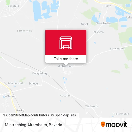 Карта Mintraching Altersheim