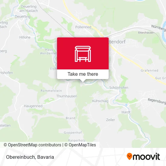 Карта Obereinbuch