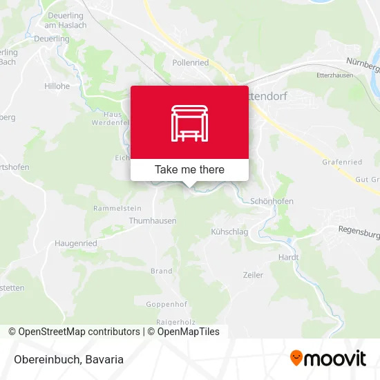 Карта Obereinbuch