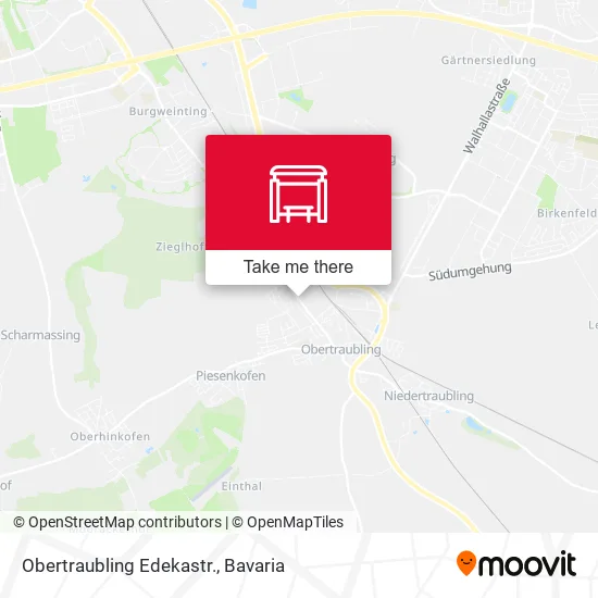 Карта Obertraubling Edekastr.