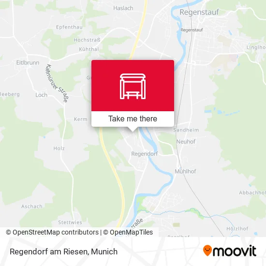 Карта Regendorf am Riesen