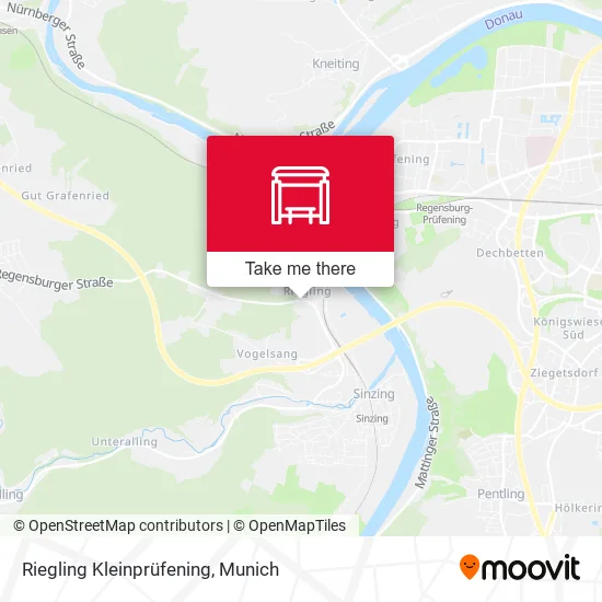 Карта Riegling Kleinprüfening