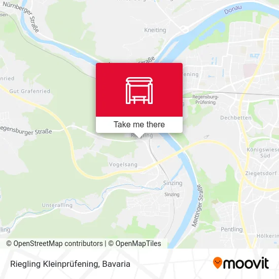 Карта Riegling Kleinprüfening