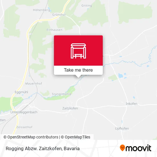 Карта Rogging Abzw. Zaitzkofen