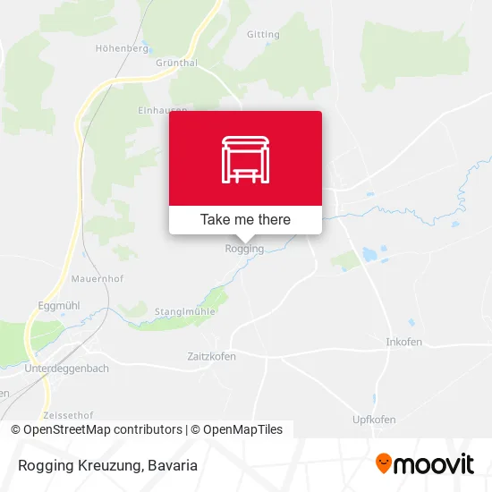 Карта Rogging Kreuzung