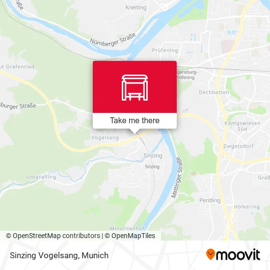 Карта Sinzing Vogelsang