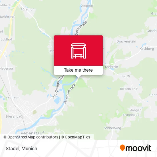Карта Stadel