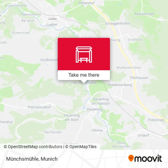Карта Münchsmühle