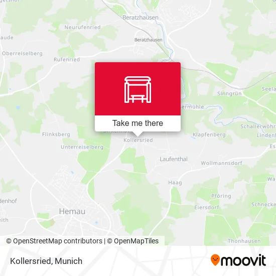Карта Kollersried