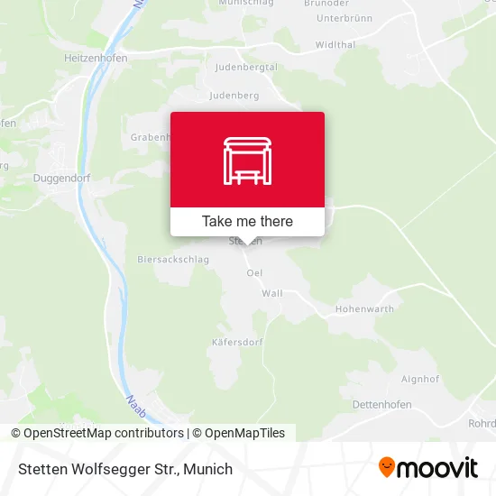 Карта Stetten Wolfsegger Str.