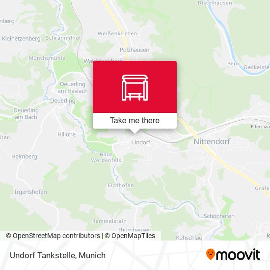 Undorf Tankstelle map