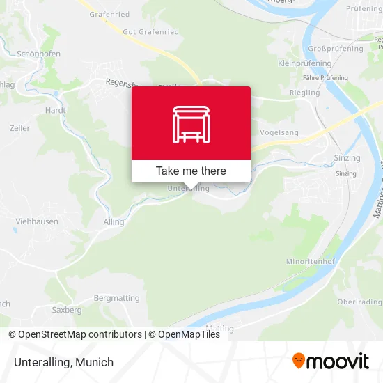 Карта Unteralling