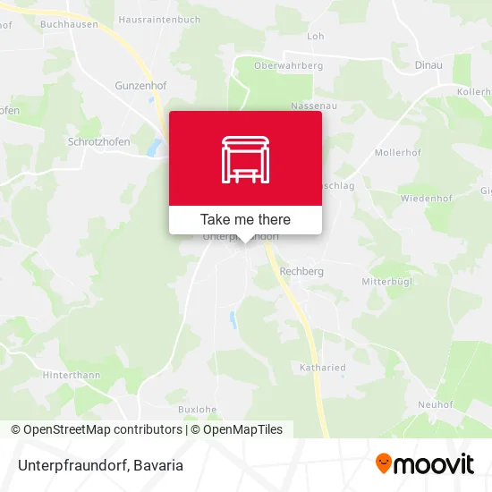 Карта Unterpfraundorf