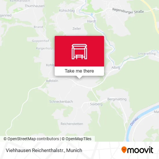 Карта Viehhausen Reichenthalstr.