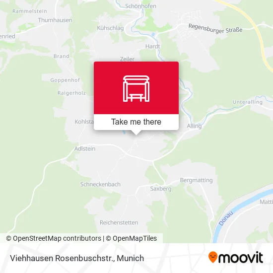 Карта Viehhausen Rosenbuschstr.