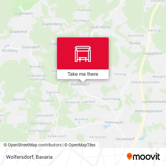 Карта Wolfersdorf