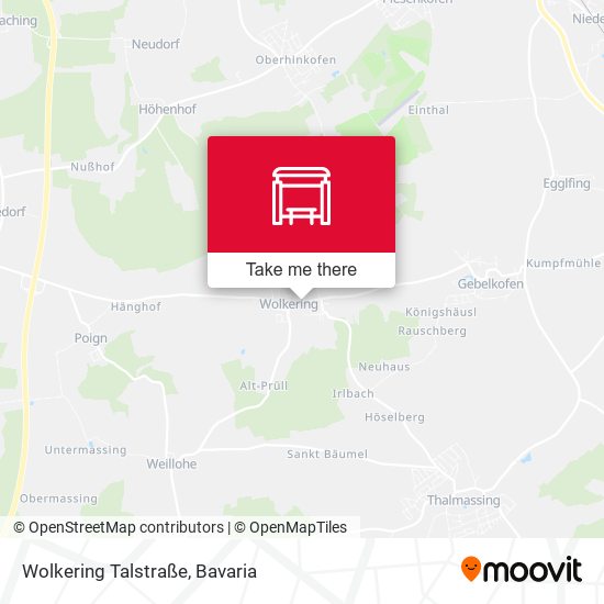 Wolkering Talstraße map