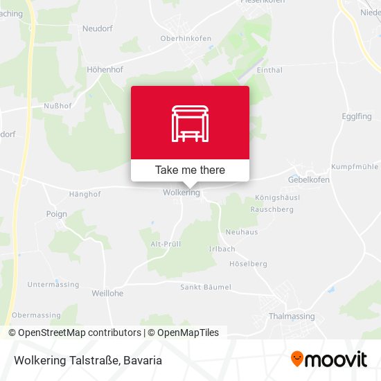 Wolkering Talstraße map