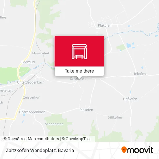 Карта Zaitzkofen Wendeplatz