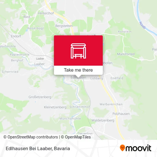 Карта Edlhausen Bei Laaber