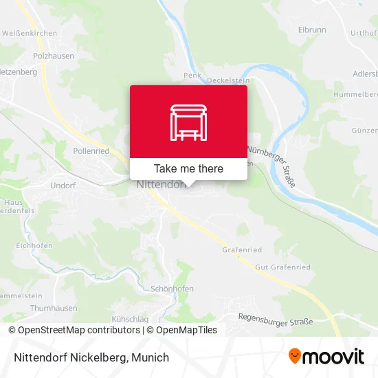 Карта Nittendorf Nickelberg