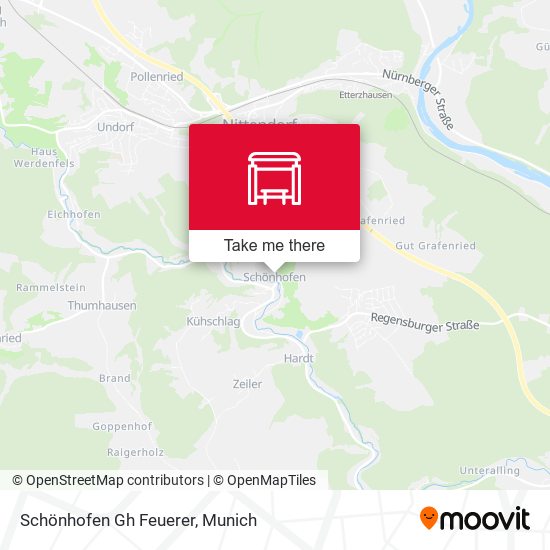 Schönhofen Gh Feuerer map
