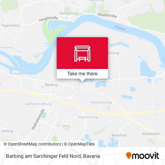 Barbing am Sarchinger Feld Nord map