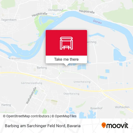 Карта Barbing am Sarchinger Feld Nord