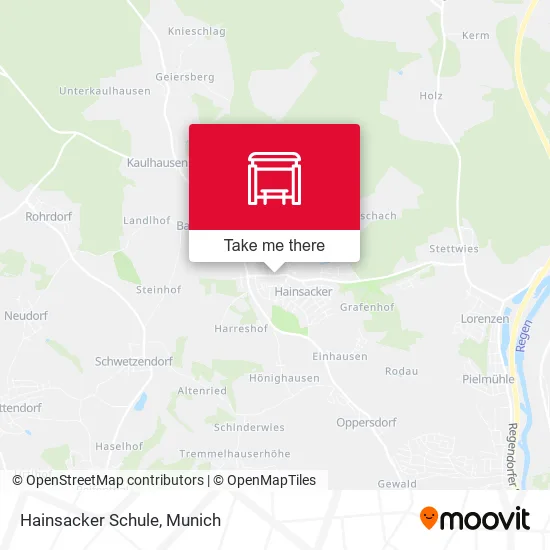 Карта Hainsacker Schule
