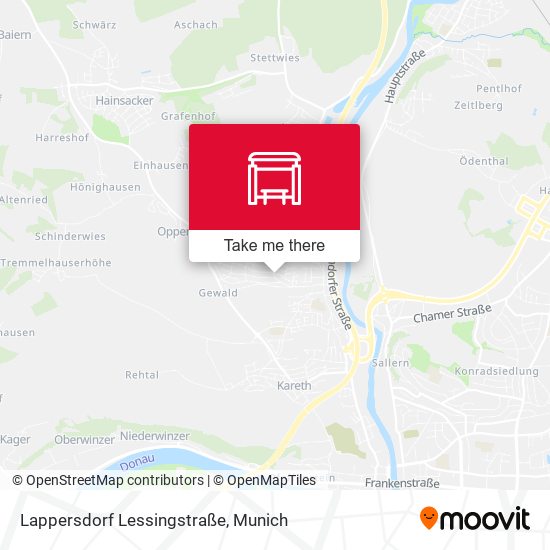 Lappersdorf Lessingstraße map