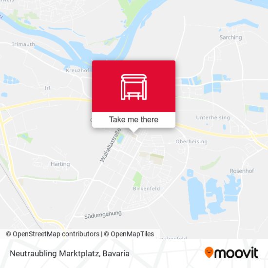 Карта Neutraubling Marktplatz