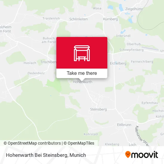 Карта Hohenwarth Bei Steinsberg