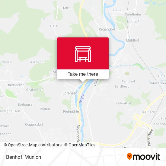 Карта Benhof