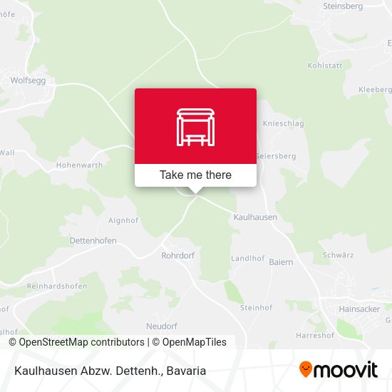 Kaulhausen Abzw. Dettenh. map