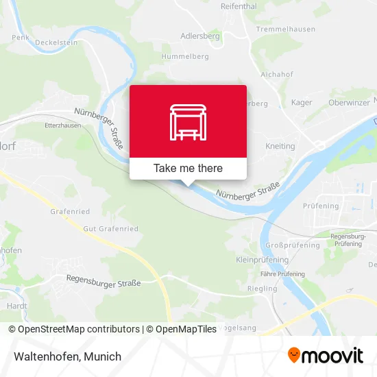 Карта Waltenhofen