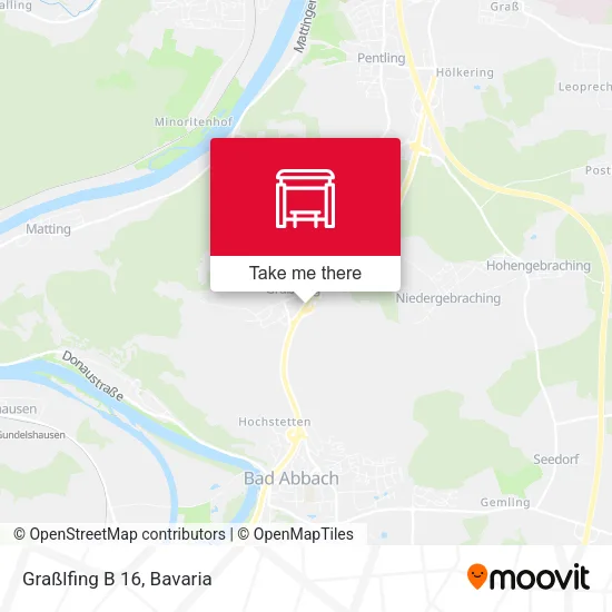 Карта Graßlfing B 16