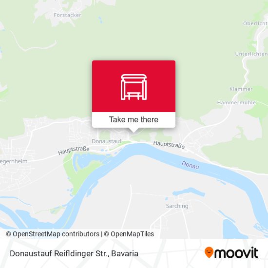 Карта Donaustauf Reifldinger Str.