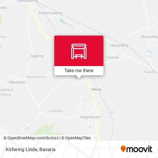 Карта Köfering Linde