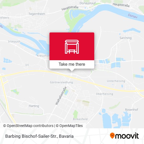 Barbing Bischof-Sailer-Str. map