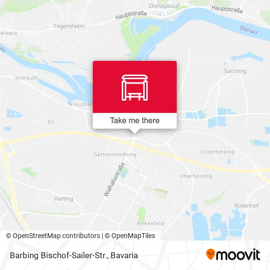 Barbing Bischof-Sailer-Str. map