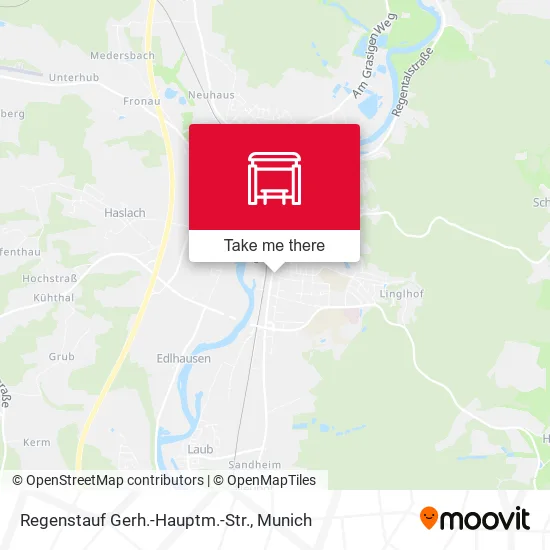 Карта Regenstauf Gerh.-Hauptm.-Str.