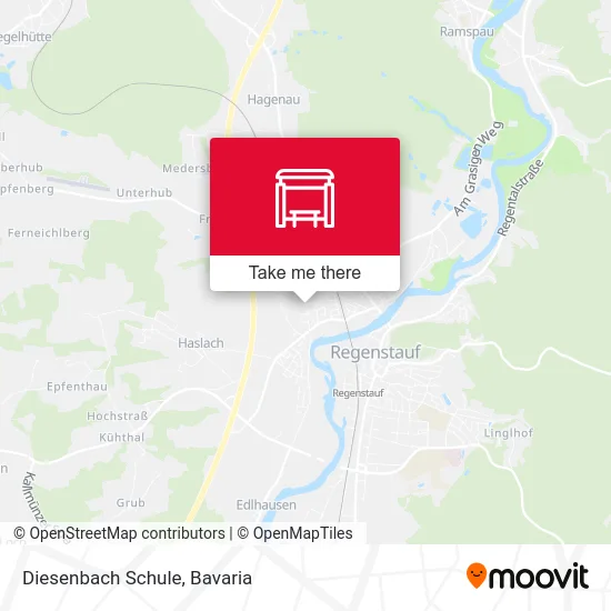 Карта Diesenbach Schule