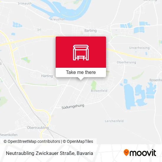 Карта Neutraubling Zwickauer Straße