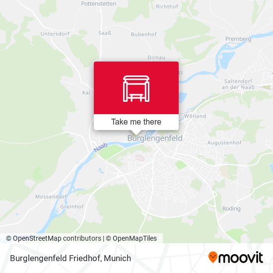 Burglengenfeld Friedhof map