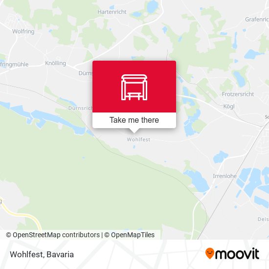 Карта Wohlfest