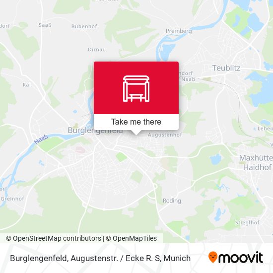 Burglengenfeld, Augustenstr. / Ecke R. S map